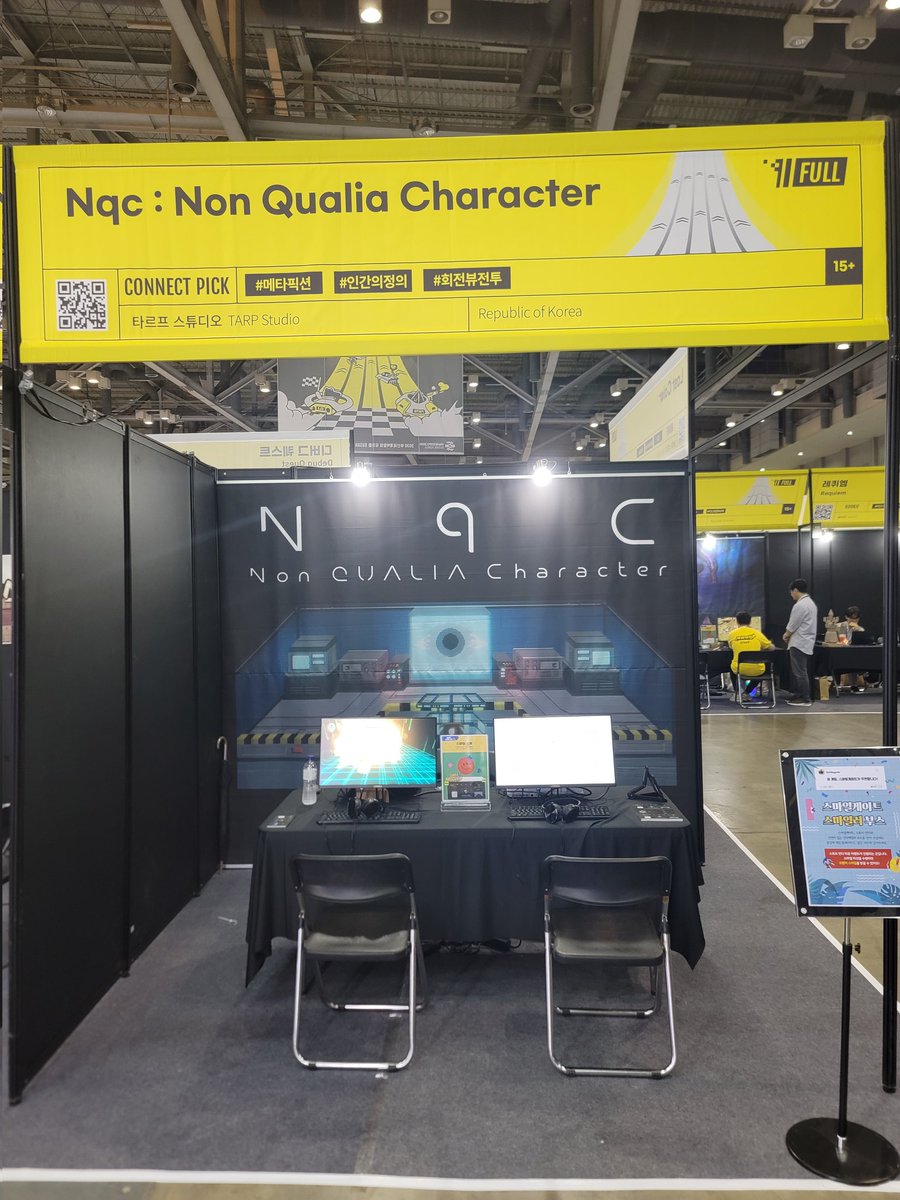 tarpstudio's tweet photo. BIC 2023 전시 시작했습니다!
부스번호 : F72
#BIC2023 #IndieGameDev #Nqc https://t.co/euwckW09xc