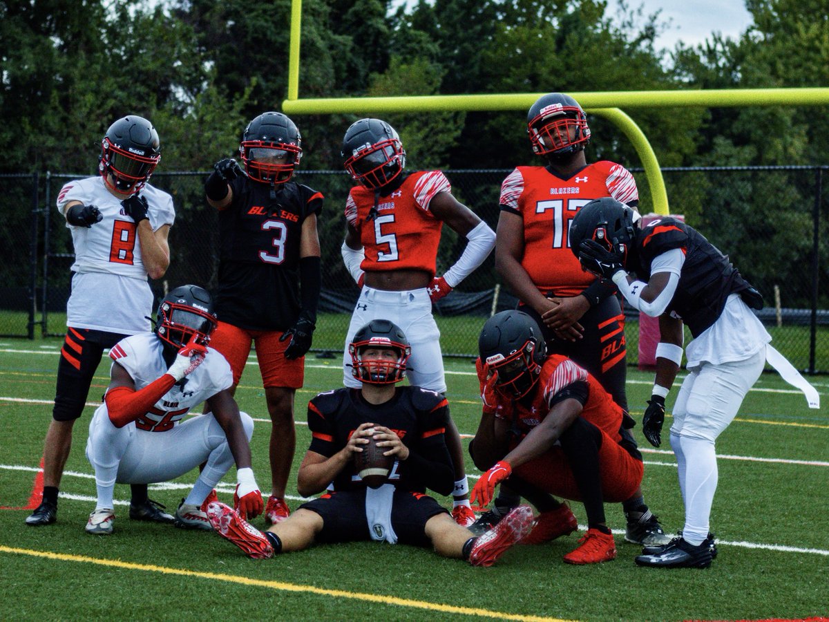 Blazers_FB's tweet photo. Always a special day.  Here's some of the group shots from Blair Football's Media Day.  Thanks to @CoachJoeUrso for working with our players and keeping everything organized. https://t.co/9Ux7WwoZ5N