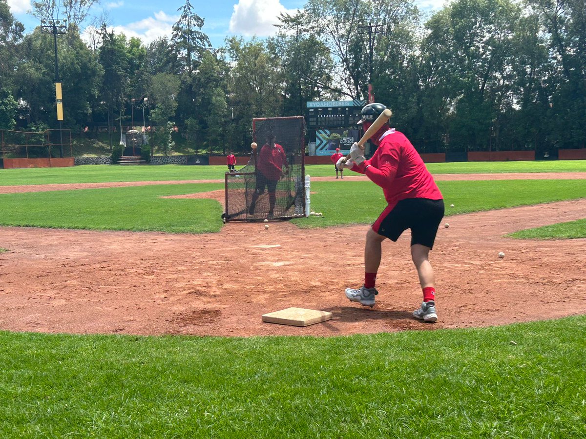 El_Pato_Perez's tweet photo. Esta semana, arrancó en la @ligaolmeca de la #CDMX el campo de entrenamiento de la Selección Mexicana de Beisbol U18, de cara a la Copa del Mundo a celebrarse en China Taipéi (Taiwán), a partir del 31 de agosto. ¡A seguir haciendo historia! #BaseballWorldCupU18 https://t.co/woYlvmAdvx