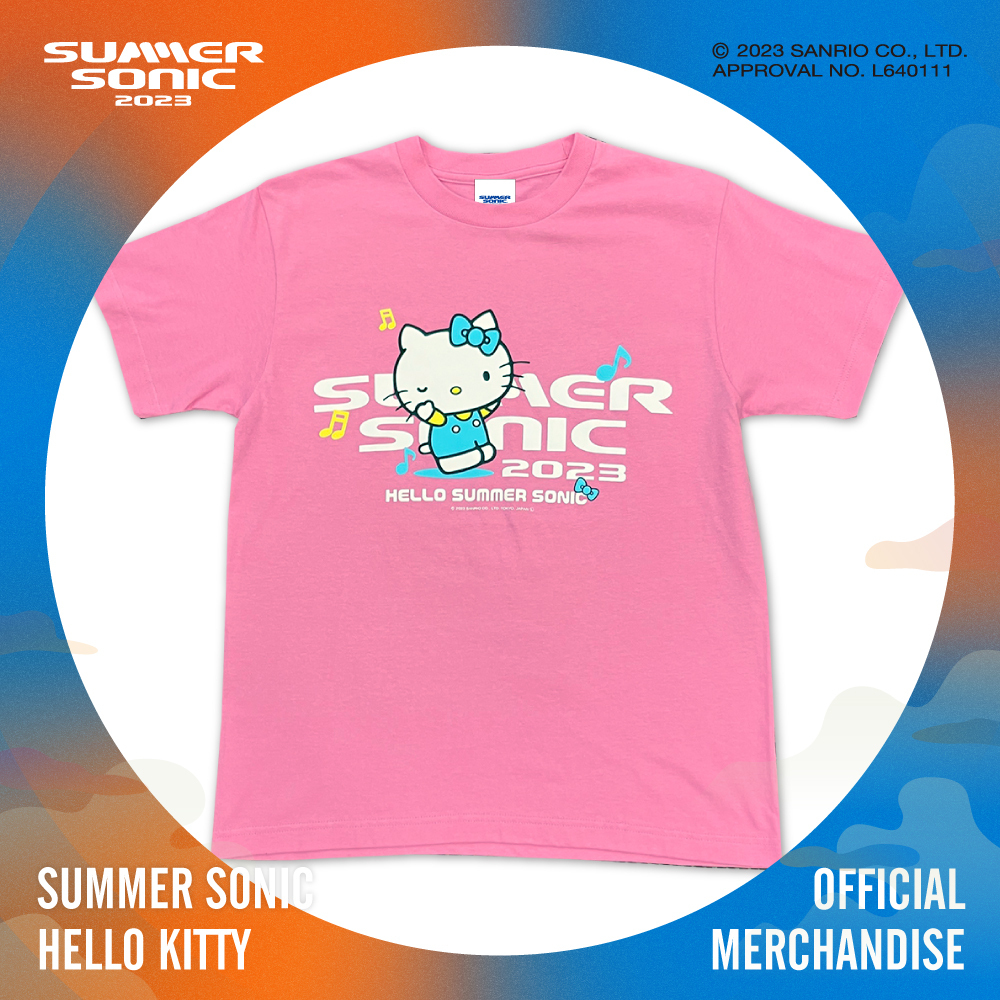 販促ワールド SUMMER SONIC 2023 HELLO KITTY キティコラボTシャツ