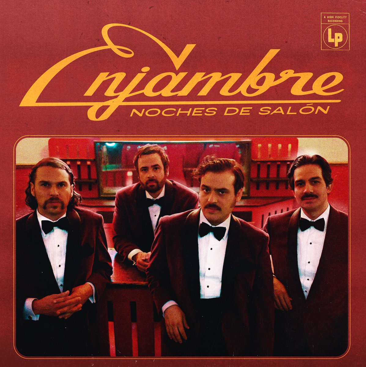 enjambremx's tweet photo. Enjambre Escuchas, les presentamos la portada de #NochesDeSalón:

📺 LiveStream: jueves 31 de agosto 10 PM a través de YouTube: https://t.co/UCX2OP2OCH
💿 Álbum: 1 de septiembre disponible en todas las plataformas https://t.co/D3cujDKPK7