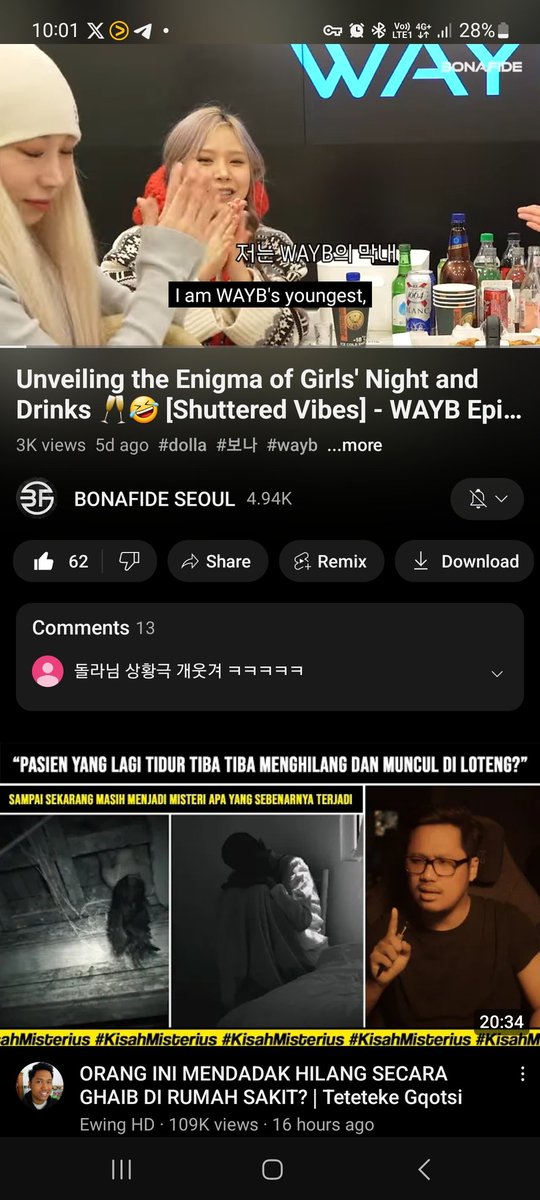 hkalenia's tweet photo. Its true, bonafide put eng sub for real.
Thx so much 💙💙💙💙💙💙
#wayb #bonafide #ansso #leesu #gyuri #dolla https://t.co/zC6a6ycoyf