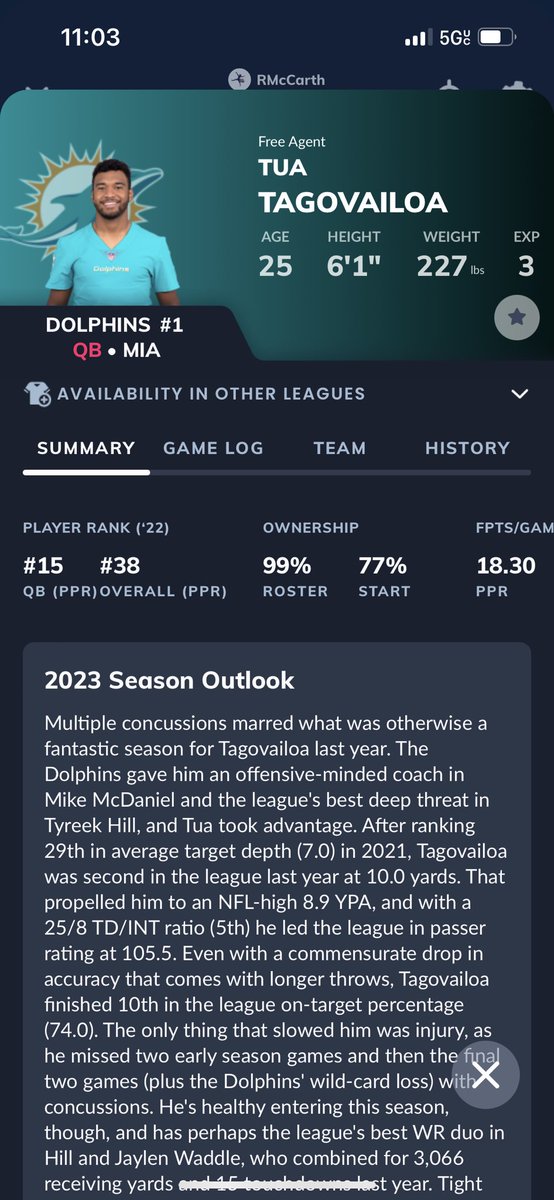 RHCTRaptors's tweet photo. With Pick 3.12 The Raptors Selected: Tua Tagaviolin, QB of the Miami Dolphins https://t.co/UsCHKZWLVN
