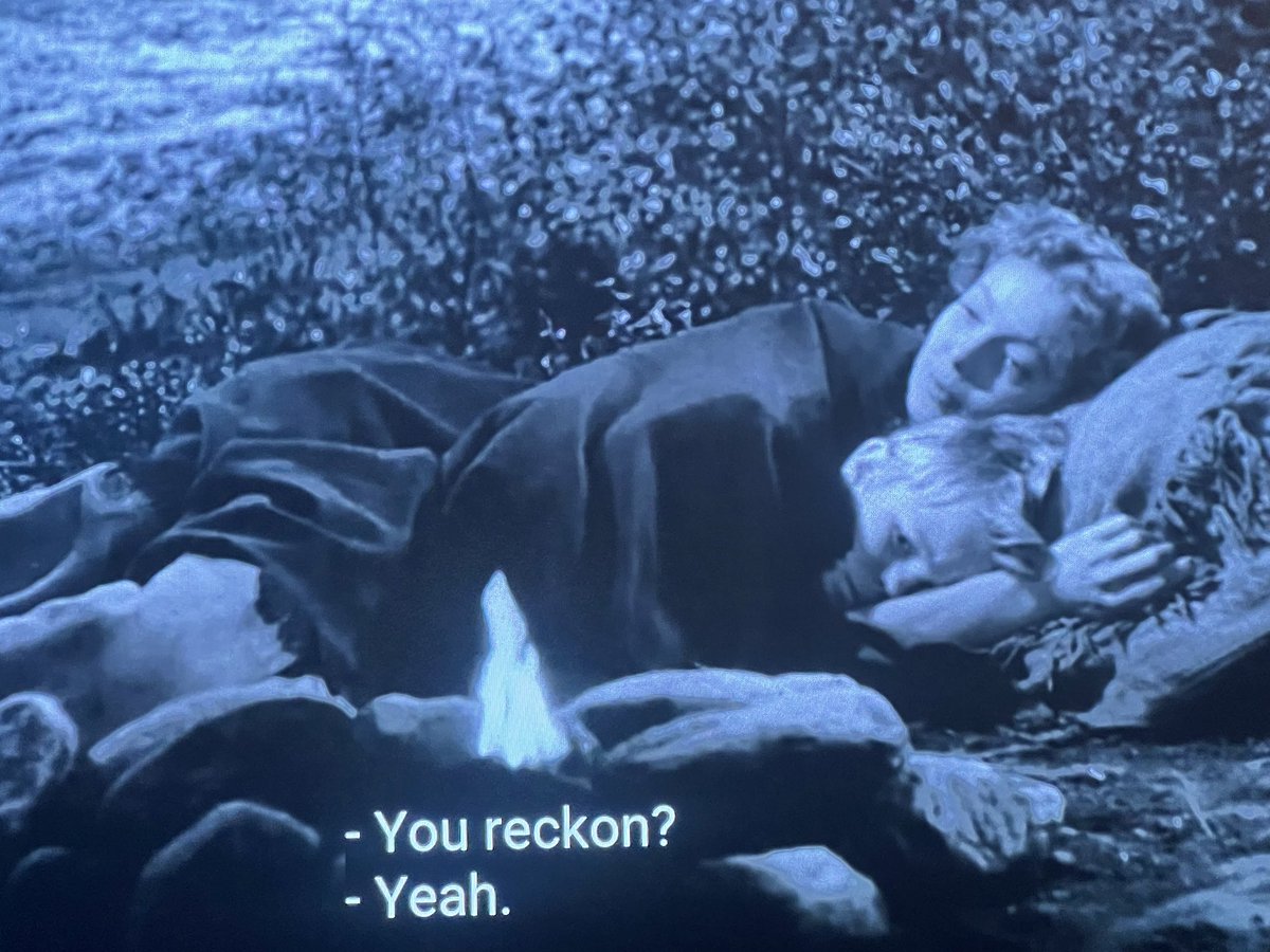 Condimentgrrl's tweet photo. This melted my cold heart   #TCMParty #RachelAndTheStranger https://t.co/2UP9srD5pI
