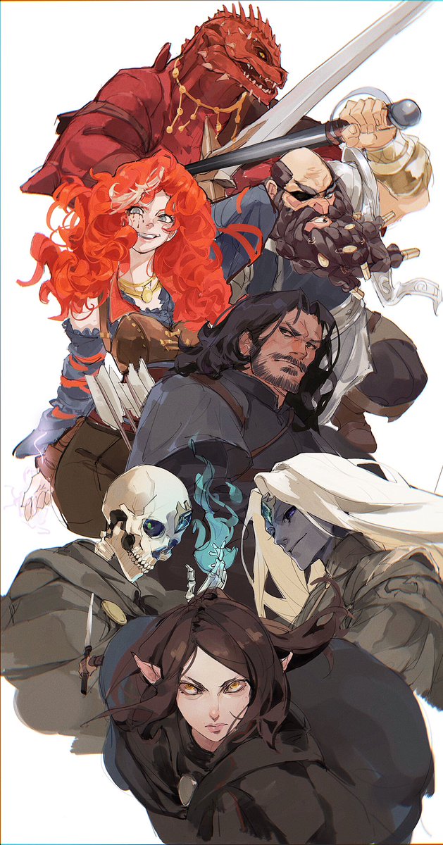 Who’s still making DOS2 art right now? Oh it’s me lol

yes, I know BG3 just came out BUT <a href="/larianstudios/">Larian Studios</a> knock knock time for DOS3 now😂
#divinityoriginalsin2