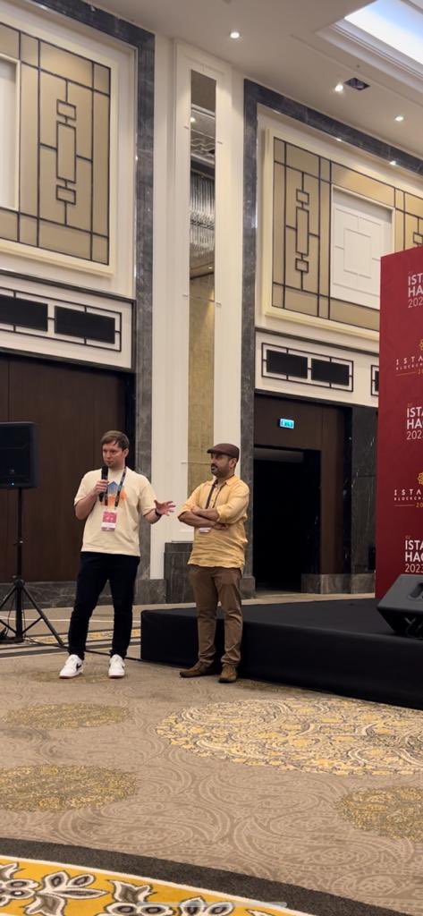 onsails's tweet photo. Thrilled to announce the success of our first Haqqathon at @IstanbulBlockWk! What sets @The_HaqqNetwork apart is our Shariah-compliant blockchain, introducing unique ethical boundaries that we believe will boost creativity for new kinds of DeFi and DApps. This is just the beginning; stay tuned for more hackathons to come! 🚀