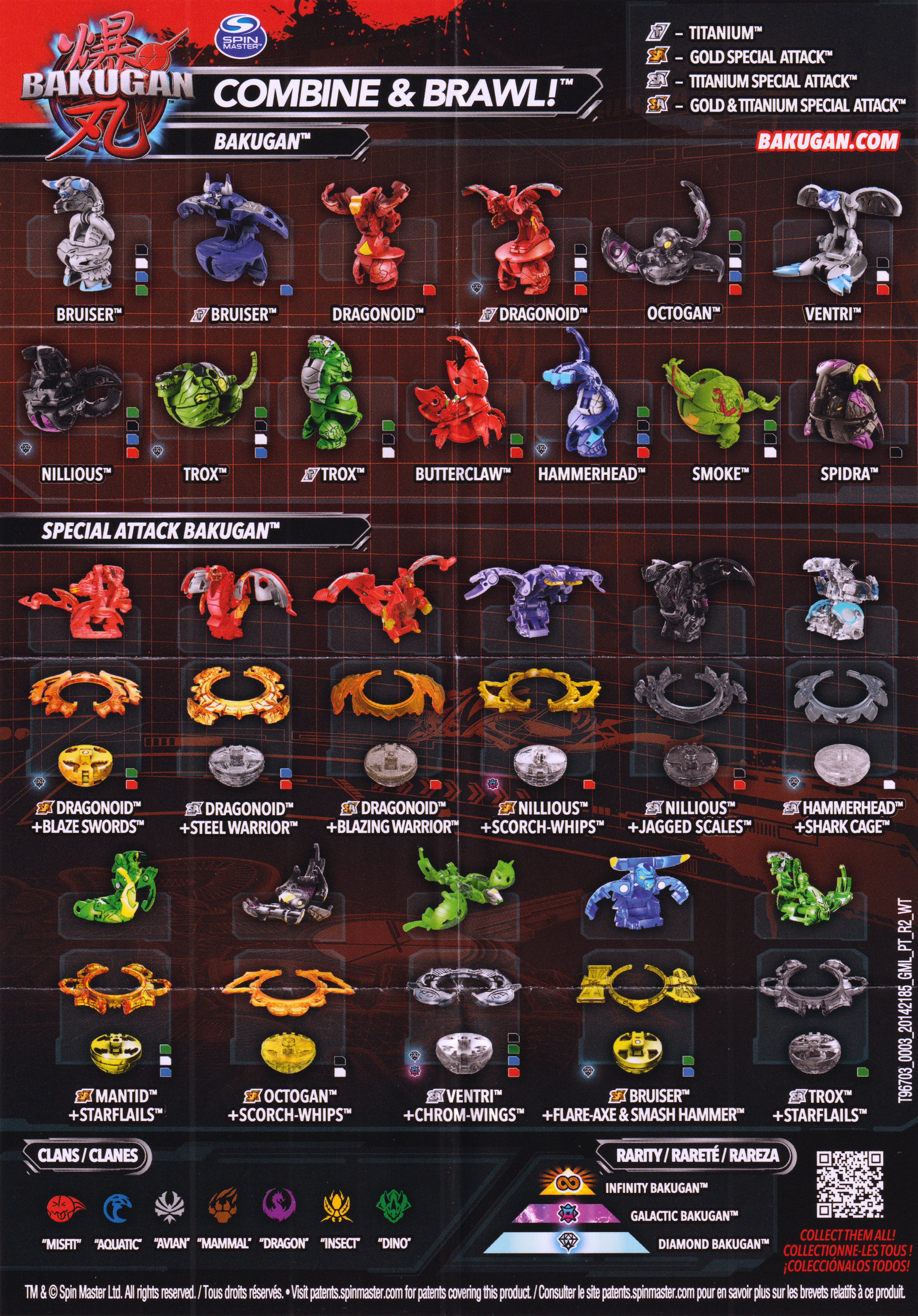 List of characters, Bakugan Wiki