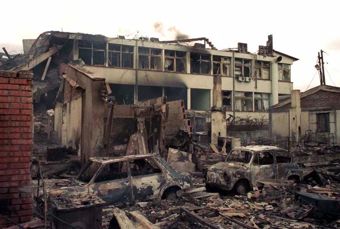 sforgerbot's tweet photo. @SecBlinken @StateDept @SecBlinken @StateDept Remembering the hundreds of children, including almost 200 infants, NATO killed in Serbian cities in support of Battalions of Al Quaeda Mujahideen in Bosnia and Kosovo. US Army vets, remember. https://t.co/zV0jFXofg7