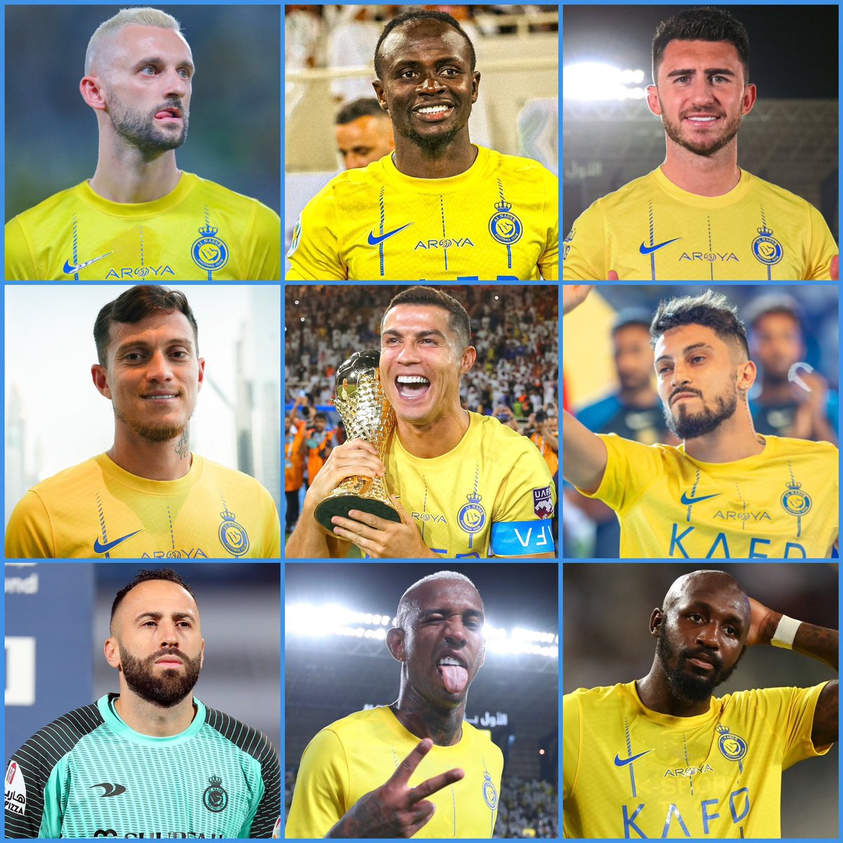 RMCF_Minuto93's tweet photo. 🔥🇸🇦アル･ナスルの主な外国人選手

🇵🇹ロナウド
🇸🇳マネ
🇵🇹オタヴィオ
🇧🇷タリスカ
🇭🇷ブロゾヴィッチ
🇨🇮フォファナ
🇧🇷テレス
🇪🇸ラポルテ
🇨🇴オスピナ

アル･ナスルがラポルテとオタヴィオの獲得を発表 https://t.co/JOwj6Q3ECe