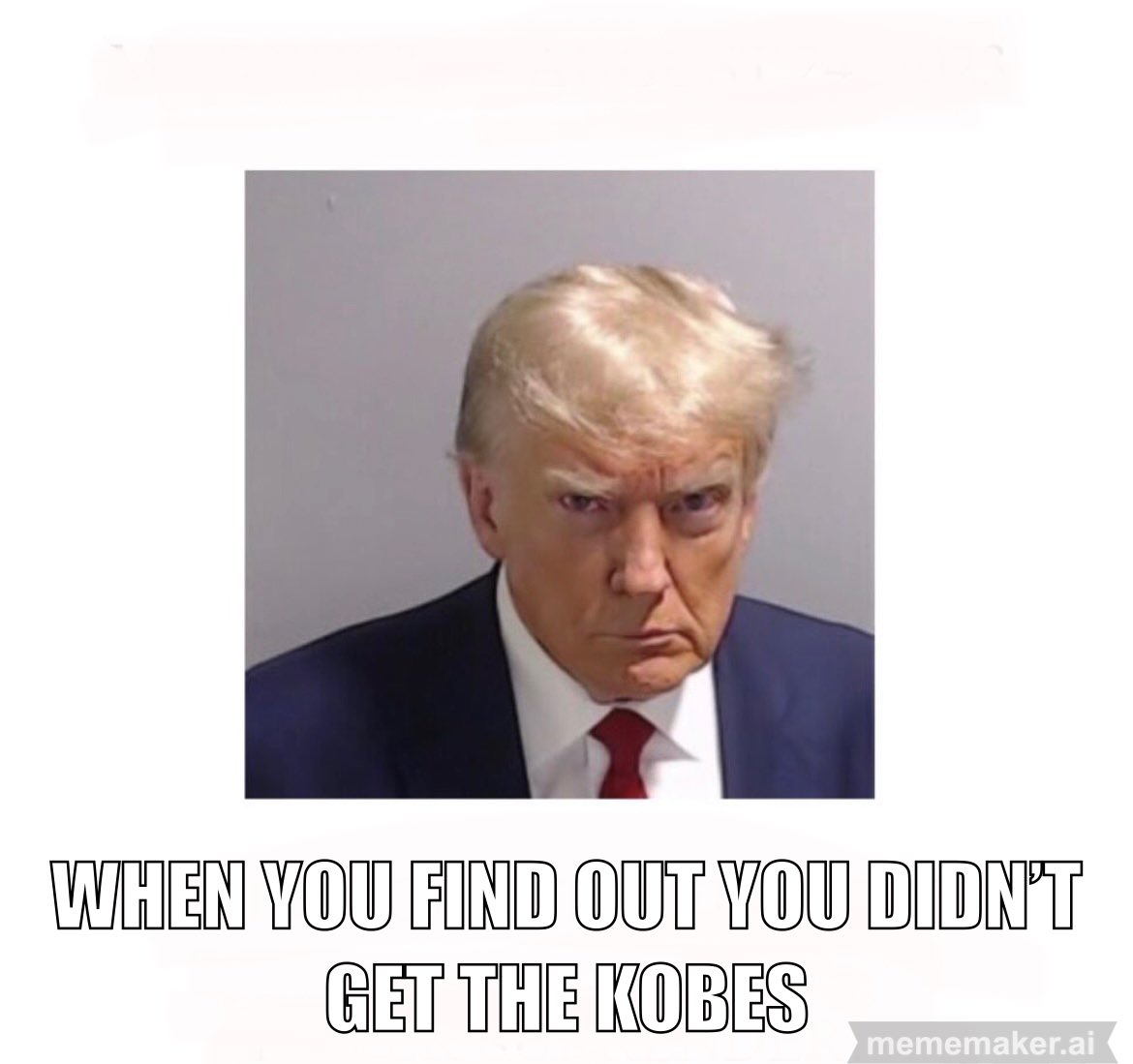 calebcam09's tweet photo. Friends said I can’t make this go viral. Let’s see.
#mugshot #TrumpArraignment #TrumpArrest https://t.co/mKwpvXup4g