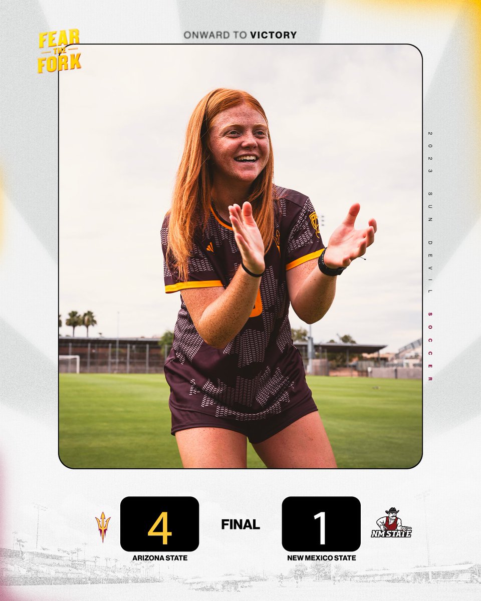 Annnnnnd that's another Sun Devil win ! #ForksUp /// #O2V