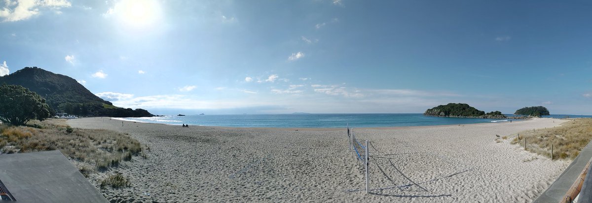 Gorgeous day at Mount Maunganui