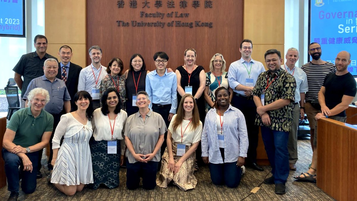 That's a wrap! Grateful for all the fascinating and diverse contributions of our speakers

Governance of #SocialListening in the context of Serious Health Threats (22-24 August 2023)

@CalvinWLHo @Leung_Gilbert @BackerLarry @FedGermani @MarinaJoubert @Keymenthri @Susan_Bull_ ...