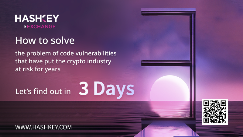 HashKeyExchange's tweet image. 🌐 The #crypto world's safety net is almost here! Hashkey Exchange will be revealing the answer to code vulnerabilities on #Aug28. Buckle up for a secure ride! 🌟💰 #SecureCrypto #HongKong