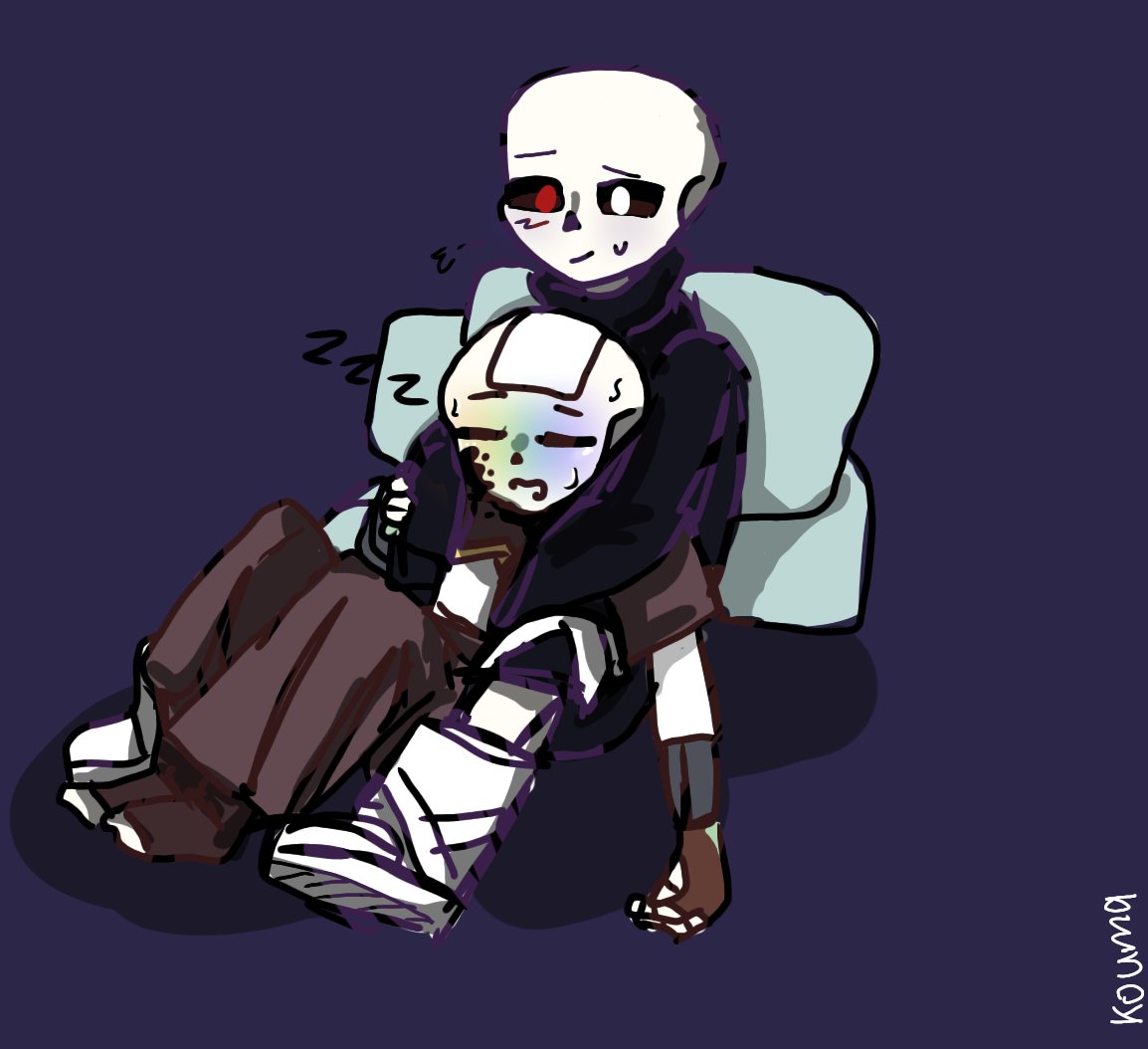 KoumaAmu's tweet photo. #Crosssans #inksans #crink #Crossxink #shipCrossink https://t.co/y0OFq4vbN7