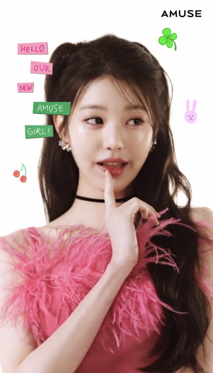 fairywonyo's tweet photo. new amuse girl, jang wonyoung 🩷 https://t.co/p3O5tuEDrO