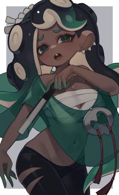 フウカ衣装イイダカラーのイイダ#Splatoon3 