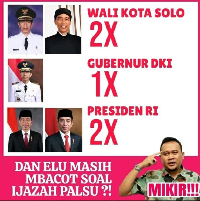 Yulian020's tweet photo. @BennyHarmanID Waktu jadi wali kota dijaman junjungan kau,jadi gubernur dijaman junjungan kau,kalau ijazahnya palsu berarti yg goblok2 adanya dijaman junjungan kau lah ya,masak yg berijazah palsu bisa dilantik GOBLOK...😂 https://t.co/j6anxO9ctv