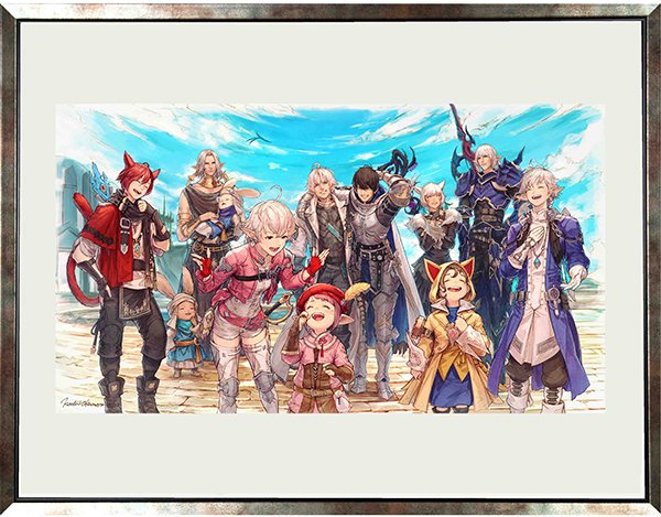 ファイナルファンタジーXIV 複製原画『託されし者たち