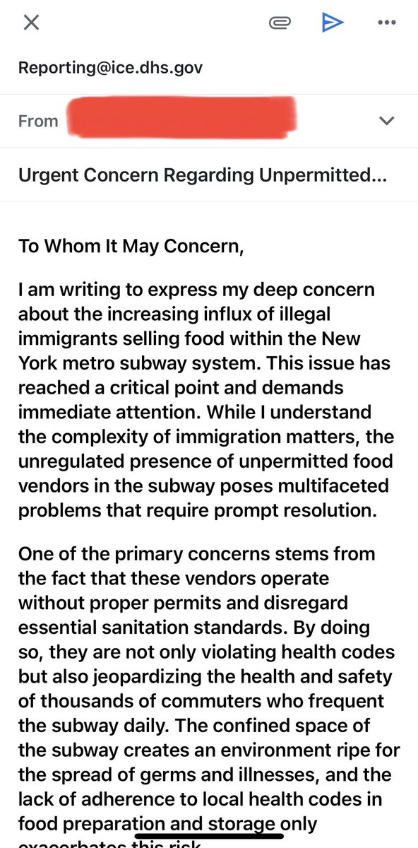 MikeBaggz's tweet image. I’ll be sending my email to ICE and the State Department of Health tomorrow morning. I encourage everyone else to write a letter and/or email as well. Let’s make our voices heard and our communities safe.