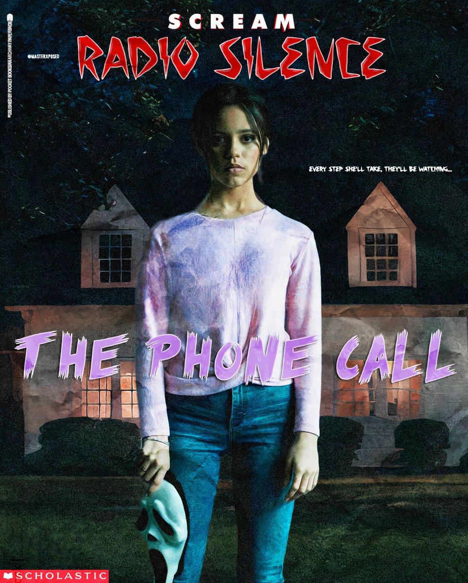 MasterXPosed's tweet photo. Had to do a Fear Street Inspired book cover once I saw this leaked photo from the Scream 5 shoot of @jennaortega Hope you guys like! #JennaOrtega #Scream #TaraCarpenter #TaraCarpenterEdit #Ghostface #ScreamMovie #Scream5 #ScreamEdit https://t.co/qyBlyNdIG0