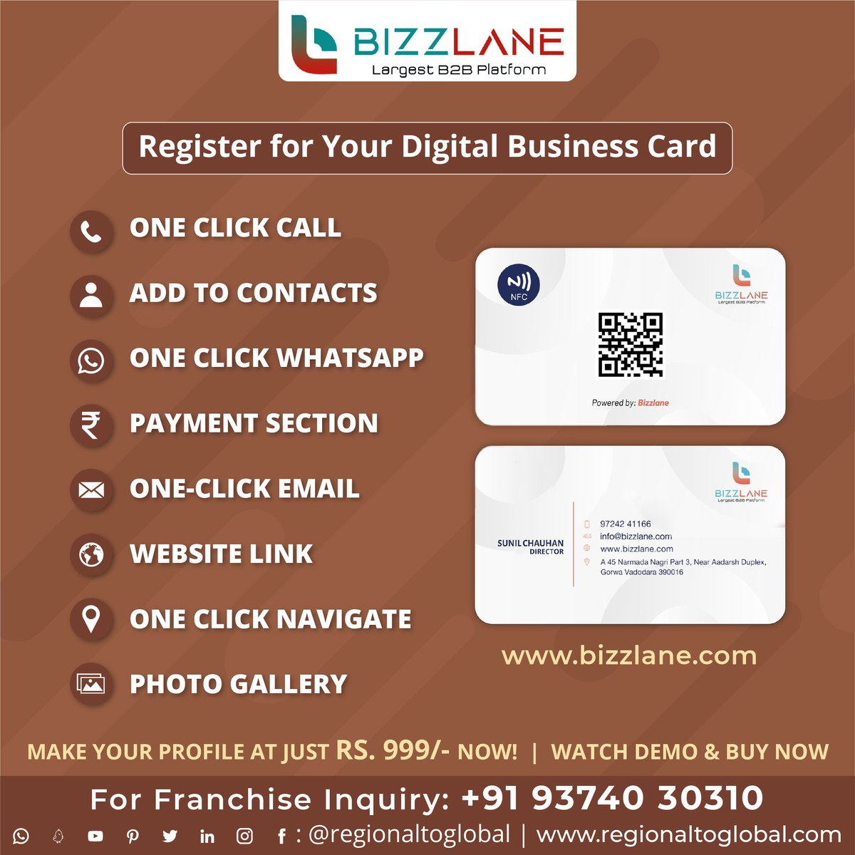 Regionaltoglobl's tweet photo. Are you an ASPIRING MODEL?
NFC Bizzcard is for you
#BIZZlane #NFCcards #SmartBusinessCards #DigitalNetworking #EfficientNetworking #bizzlanecard #nfcbizzcard #aspringmodel #model #modelingtips #thisisforyou #aspiring #fashionmodel https://t.co/DN7F7pzyR1