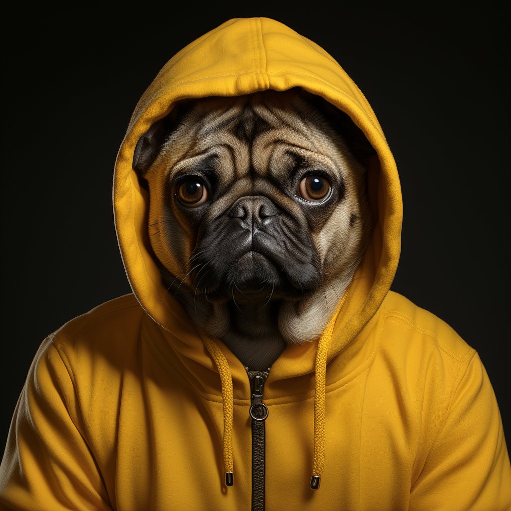 buffoonai's tweet photo. Animals in hoodies (1/2)
Pug, Cat, Squirrel, Iguana
#buffoonai #art #drawing #illustration #artwork #digitaldrawing #digitalillustration #aiart #aiartwork #midjourney #midjourneyart #midjourneyai https://t.co/PVkhbMm5LP