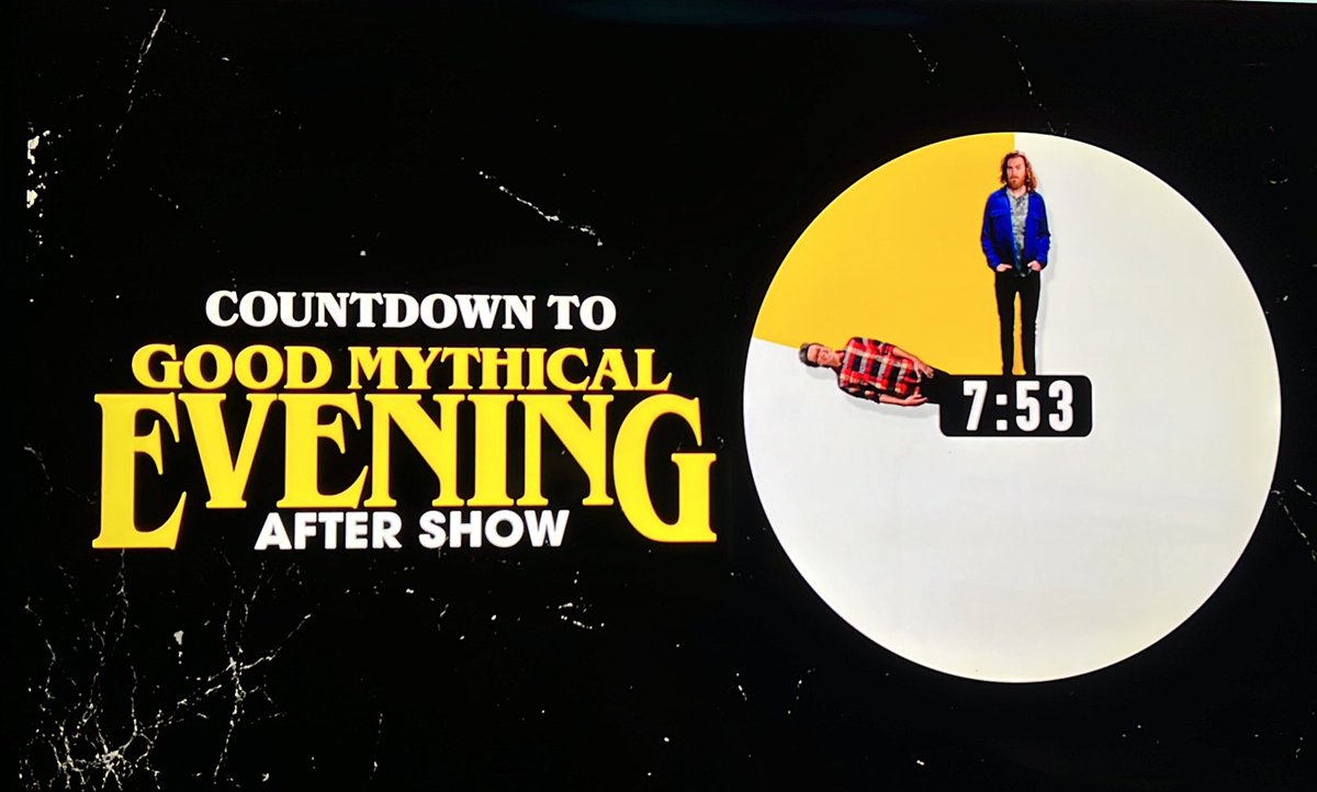 nikki3warrior's tweet photo. Year 3 !!! #goodmythicalevening ! Loved every year and they keep getting better !! @Mythical https://t.co/1wgeNK6iDy