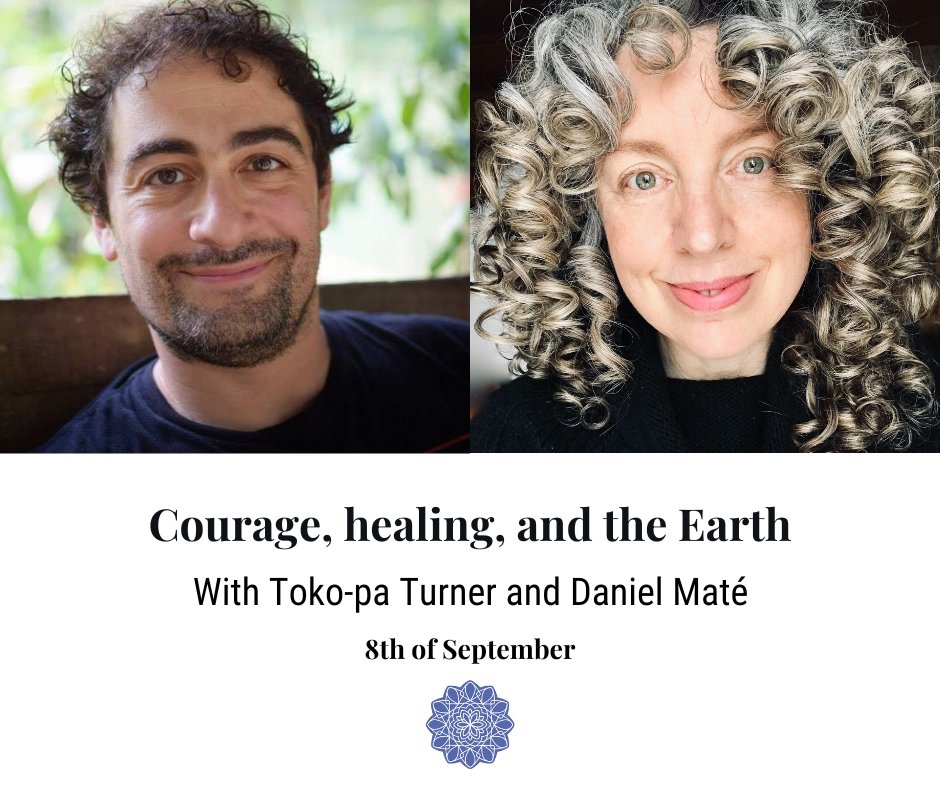 Join <a href="/DanielBMate/">Daniel Maté 🍉</a> in conversation with <a href="/tokopaturner/">Toko-pa Turner</a> at our upcoming online talk Courage, Healing and the Earth, where we’ll explore how we can return to a natural state of wholeness and alignment with ourselves and the earth. Vist: ow.ly/MXoW50Pq7O4