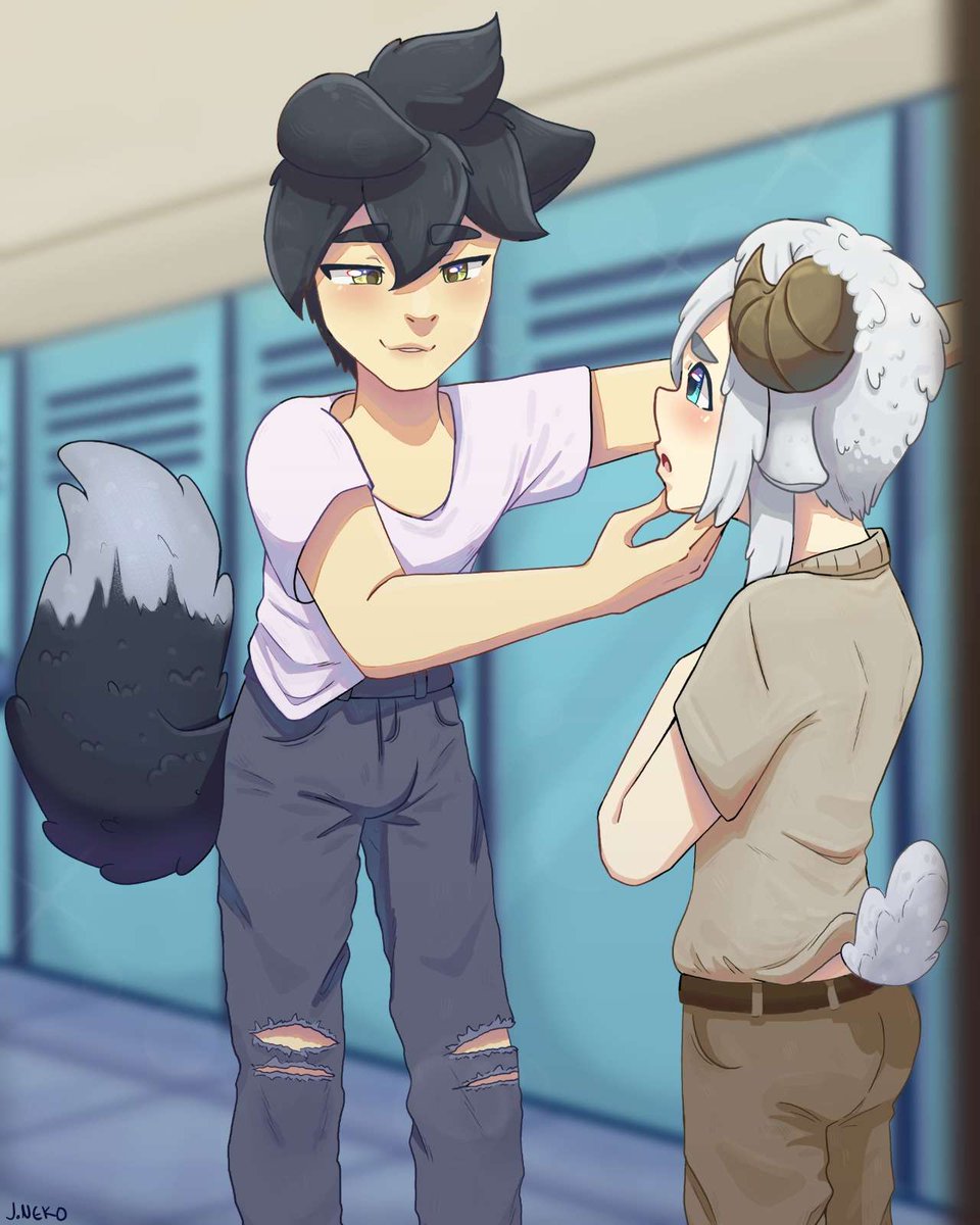 JacquiNekito's tweet photo. Mi parte favorita del anime :D
#art #anime #BoysLove #AnimeArt #artedigital #Femboy #lobos #cordero #obeja #gay #parejas #love #preparatoria https://t.co/bdEHFgxdc9