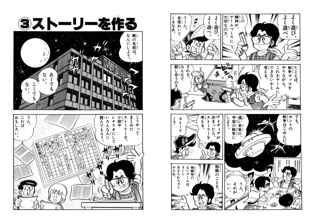 「ゼビウス」が出てくるのは『こんにちはマイコン2』ですね。ナムコで開発者の遠藤雅伸さんは取材させていただきました。これが該当ページかと思います。近日中に電子書籍版が発売になりますので、よければそちらで確認してください。 