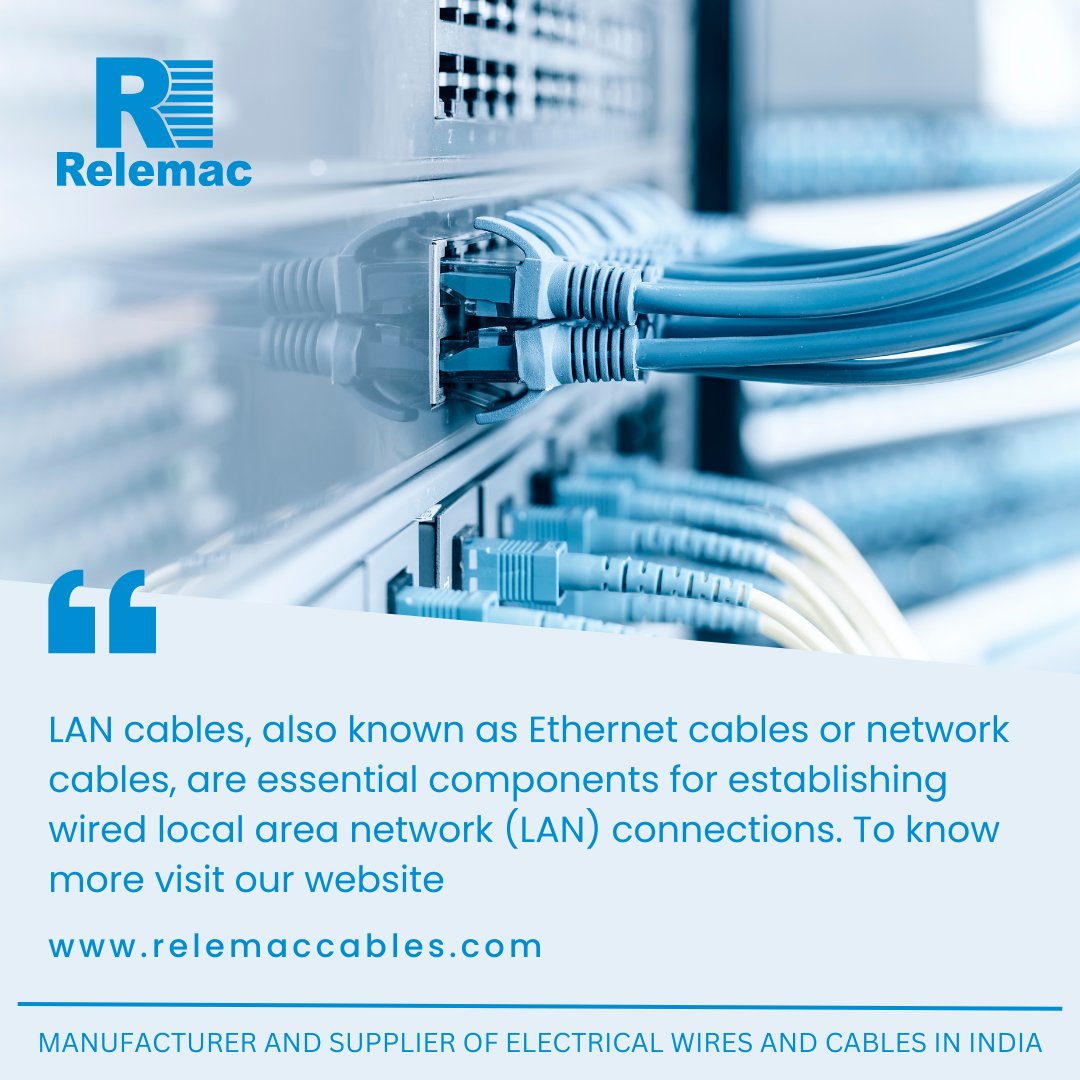 TheRelemac's tweet image. 🔌 Connected and Charged Up! 🌐 Keeping the Network Flowing. #LANLife #NetworkingNinja #TechTales #WiredConnections #StayLinked #GeekModeOn #relemac #relemacindia #relemaccables