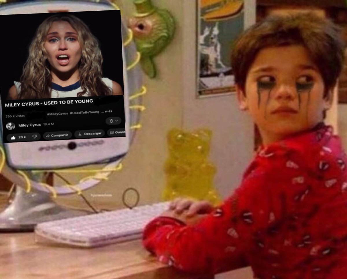 Me after watching #UsedToBeYoung music video by miley cyrus