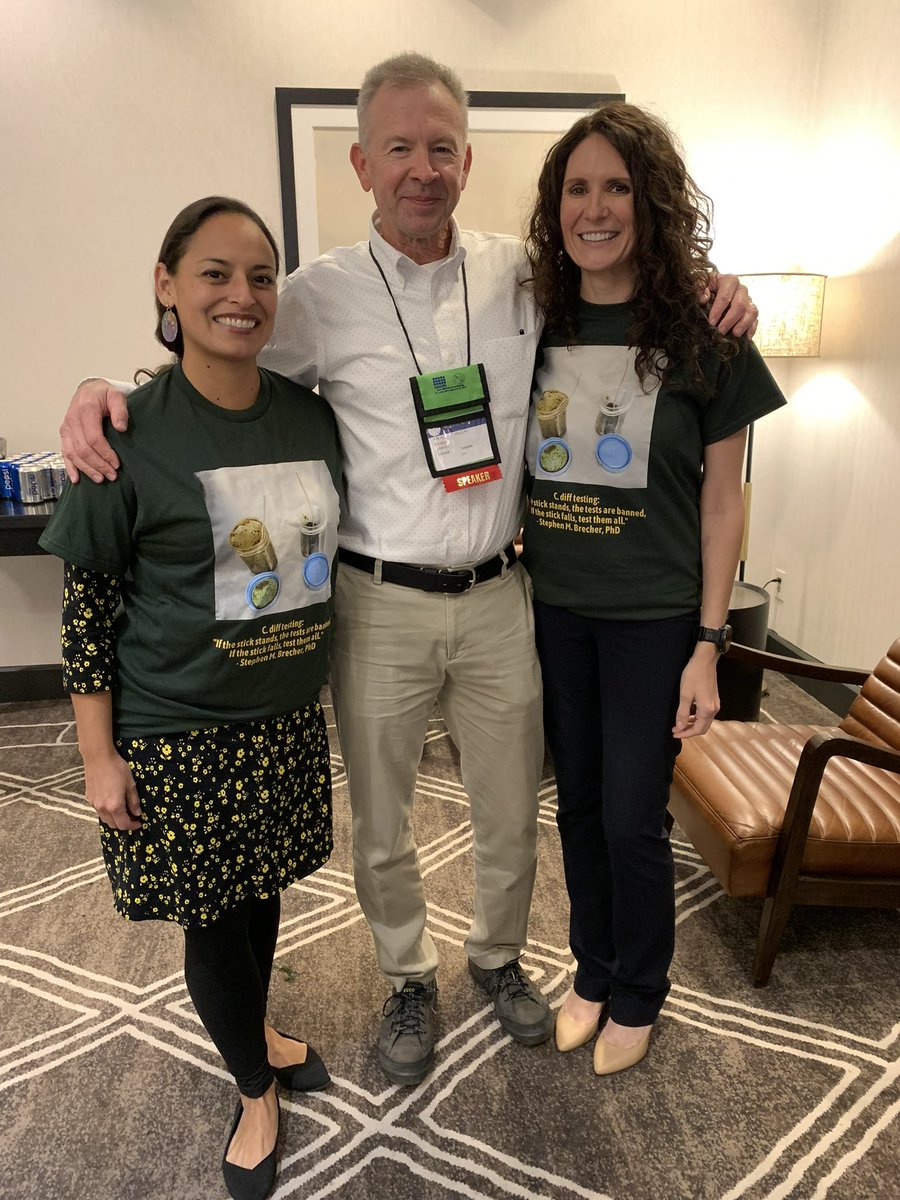 Morgan_morganii's tweet photo. Day 1 of #SWACM2023: Amazing C. diff t-shirts from the one and only, Dr. Steve Dallas! 💩
#SWACM https://t.co/u9jrYYqd4l