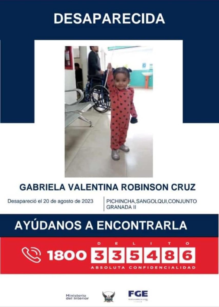 EmergenciasEc's tweet photo. #DesaparecidosEcuador
Madre e hijas desaparecidas.
Ayuden a compartir por favor, gracias https://t.co/nVlJ10bbzQ