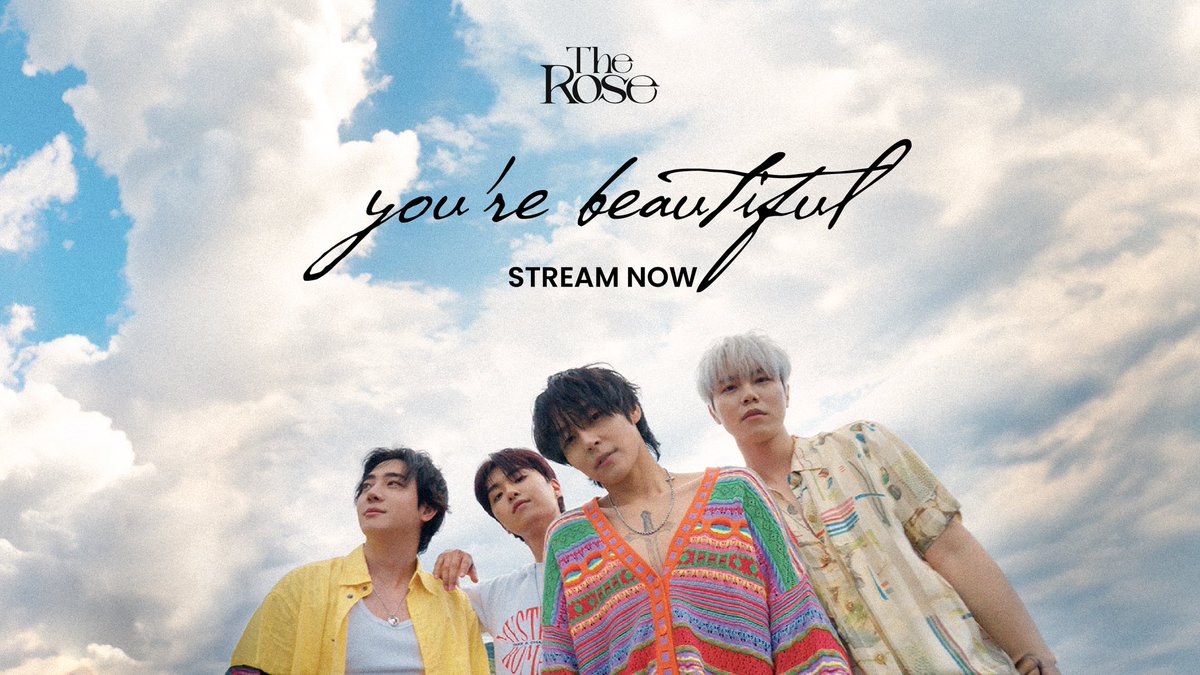 [You're Beautiful] Official Audio Stream Now: therose.lnk.to/yourebeautiful #TheRoseYOUREBEAUTIFUL #TheRoseDUAL #TheRose #더로즈