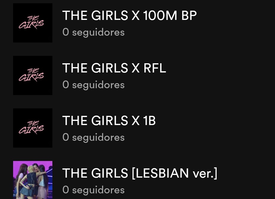misskoreaJisoo's tweet photo. ㅤㅤㅤㅤㅤㅤㅤㅤㅤㅤㅤㅤㅤㅤㅤㅤㅤㅤㅤㅤㅤㅤㅤㅤㅤ         
                     ⁎⁺˳✧༚ 𝗛ilo de 𝗽𝗹𝗮𝘆𝗹𝗶𝘀𝘁𝘀 
                            𝗲nfocadas en THE GIRLS 
                            𝗿𝘁 para 𝗱𝗶𝗳𝘂𝗻𝗱𝗶𝗿 ⁎⁺˳✧༚
ㅤㅤㅤㅤㅤㅤㅤㅤㅤㅤㅤㅤㅤㅤㅤㅤㅤㅤㅤㅤㅤㅤ https://t.co/lyDezOV4wp