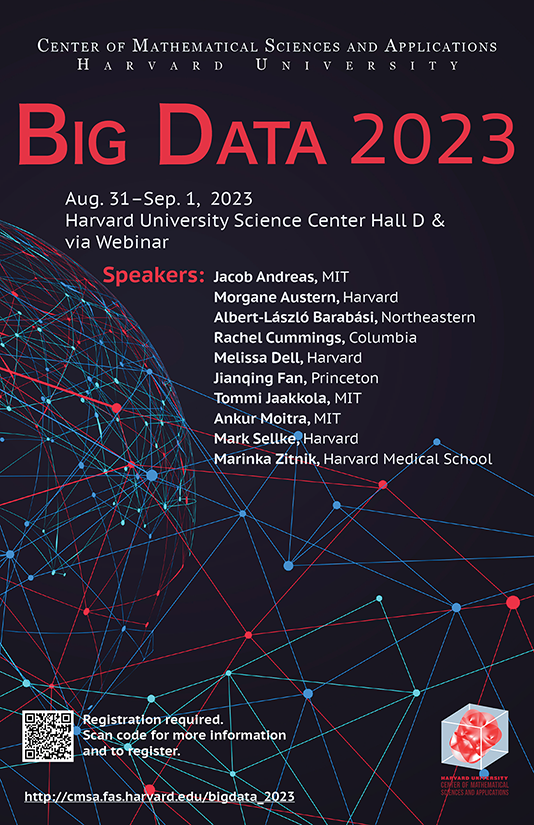 Speaking next week at Harvard. Come and join us!
cmsa.fas.harvard.edu/event/bigdata_…