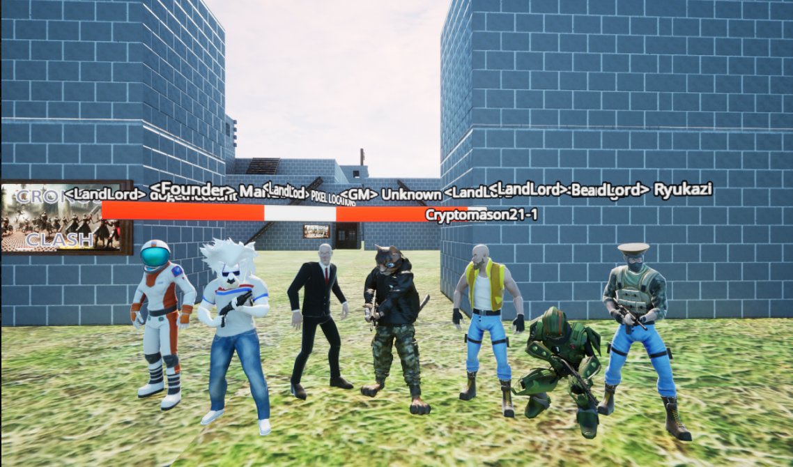 dogethecount's tweet photo. Hanging out with a small part of our @TheCronosVerse family, Iโm wearing my space suit and yes, I can fly in multiplayer as well, nice touch, had a fantastic time checking out the @transylvan1ans castle as well โค๏ธ
#metaverse #thecronosverse #cronosverse #nftfamily #nftcommunity #crofam #cronos