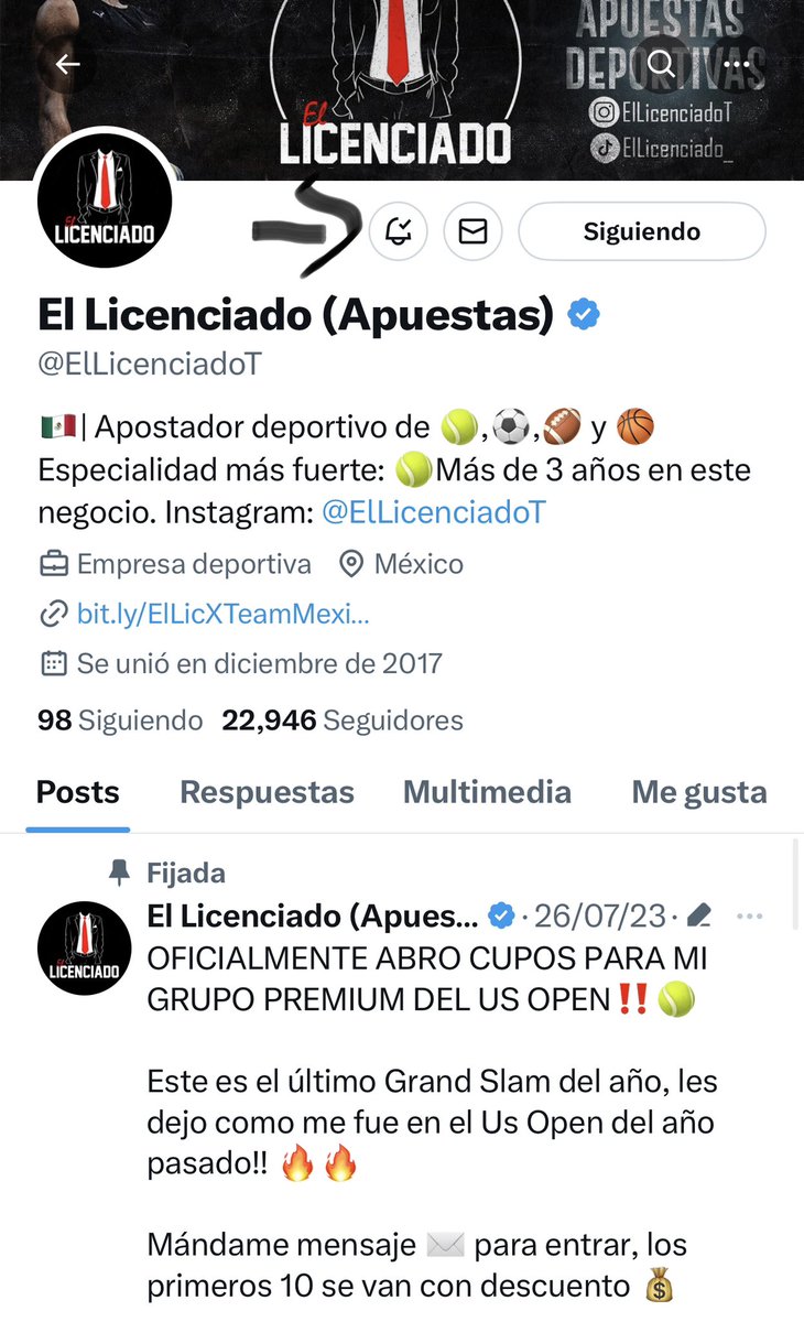 El Licenciado 👔 | Apuestas tweet media