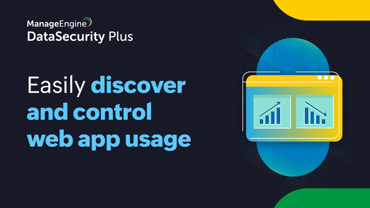 ME_SIEM's tweet image. Uncover employees jeopardizing your organization's security with their use of shadow cloud applications, and take corrective actions to mitigate the risk. zurl.co/3ubn 
#DataSecurityPlus #CloudSecurity #CASB