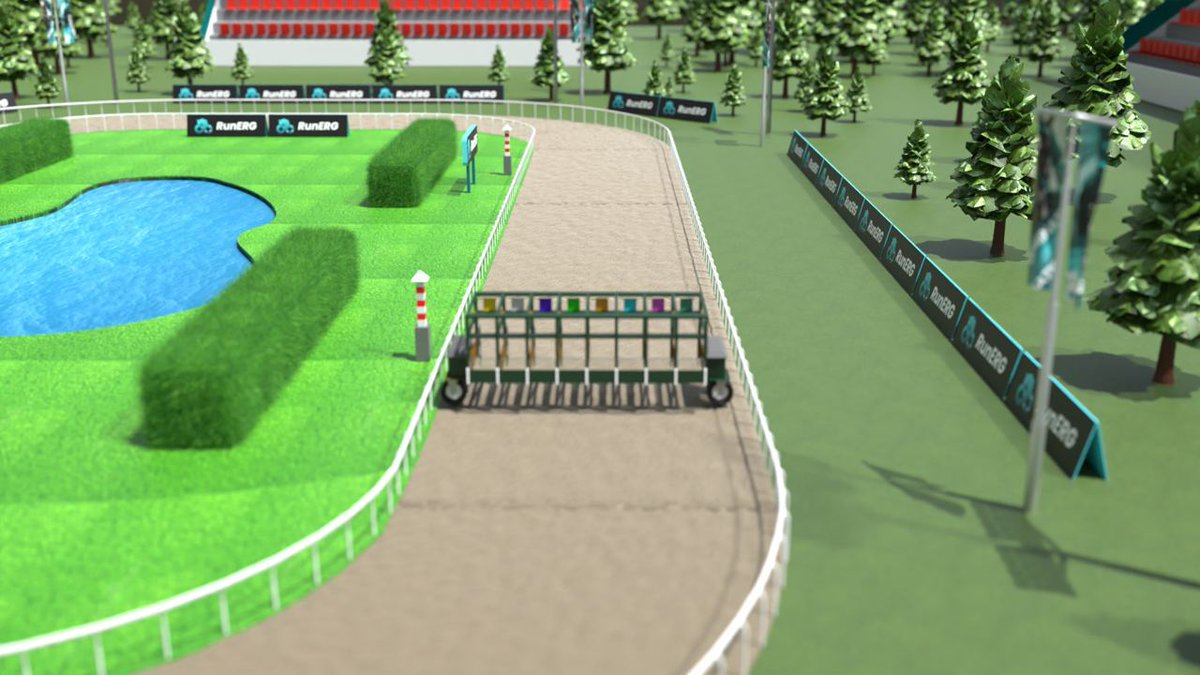 RunERG_com's tweet photo. 🏟️🐎 The Racetrack Arena

🏆Where Speed Meets Glory Witness your horses unleash their prowess and speed
Eager to champion the race and fetch $ERG rewards for you

- Don't have a horse yet? Explore our marketplace now and seize your champion:  https://t.co/Puu2LBAl7G

#NFT #Horse https://t.co/ZwDRqG8BvG