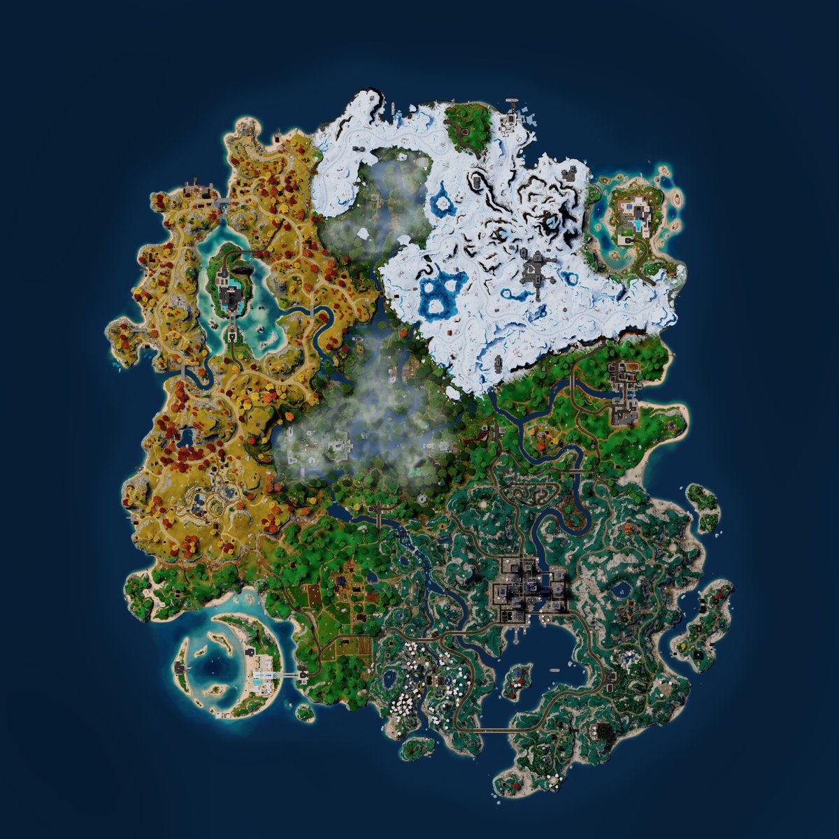 Mapa de la temporada 4.

#Fortnite #FortniteLastResort