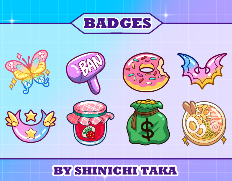 the_luckee's tweet photo. @Vlixfnn_ Hi, I'm opening commission for Emotes and Badges

✧ Price ✧
1 Emote/Badges : $5
6 Emotes/Badges : $25
12 Emotes/Badges : $50

✧ Commercial Use
✧ PSD and PNG file
✧ Paypal 
✧ TAT: 7 days

✧ More Tos &amp; More Samples ✧
https://t.co/kAYQnmGp1D

Thank you ^^ https://t.co/Ek5DEQvDc4