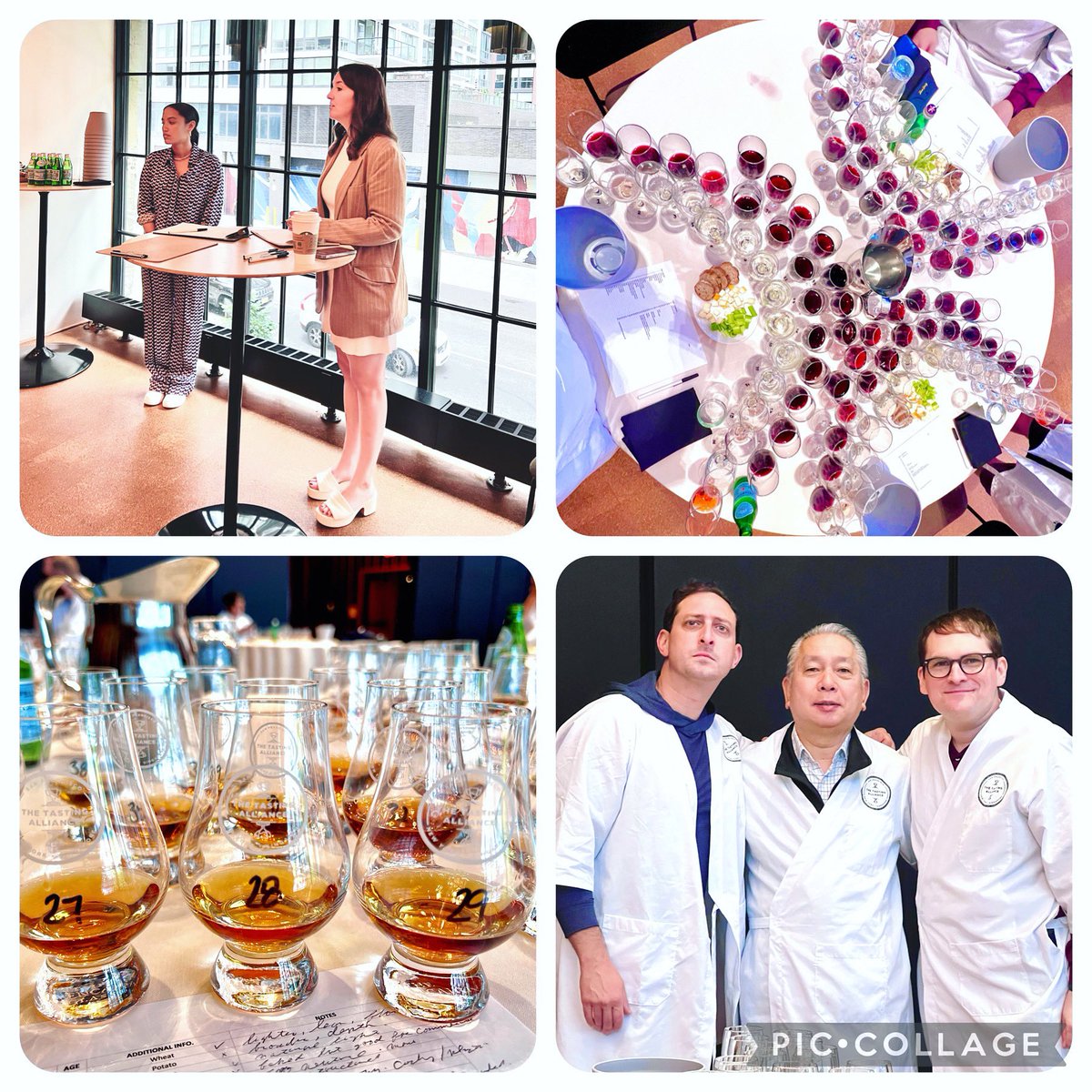 ToshioUeno's tweet photo. New York World Wine & Spirits Competition: 
Day 3 - Sweepstakes, Wine AM & Spirits PM!
There are many surprises this year competition.

#newyorkworldwinespirits #nyworldspiritscompetetion #nywwsc #winejudging #judgingwine #spiritsjudging #judgingspirits #sakesamurai #wsetspiritseducator #internationaldrinksspecialists #Tastingalliance #thetastingalliance #japanesecuisinegoodwillambassador #DipWSET #mastersakesommelier #masterofwine #wsetdiploma #CircleOfWineWriters #awamorijinbner #honkakushochu #awamori