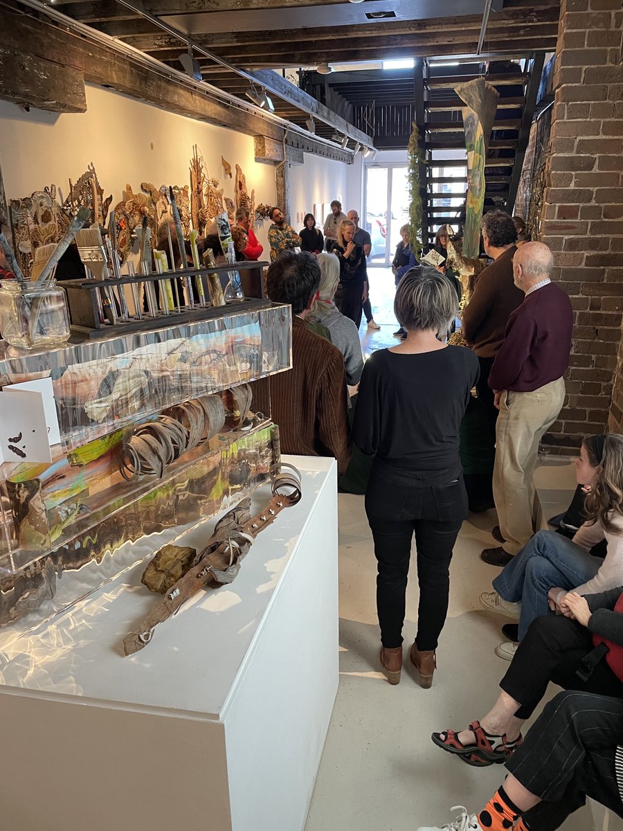 Have you see Immersion: Conversations from the Swamp Residencies ? On now until Sept 3. Fridays - Sundays 11am - 5pm at Articulate Space Leichhardt.