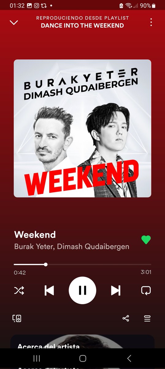 GriselclD's tweet photo. Vamos a bailar al son de #Weekend la canción esperada de @dimash_official y @BURAKYETER
https://t.co/FRleJVmizQ
#Dimash
#BurakYeter
#Weekend
#WeekendIsOutNow https://t.co/d4ansW1VxP