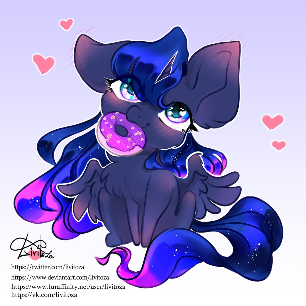 I'll just leave it here. Of course I didn't like the result

And also because there are a lot more English speakers here. I will try not to forget to translate my words in the translator, for the sake of convenience

#mylittlepony #princessluna