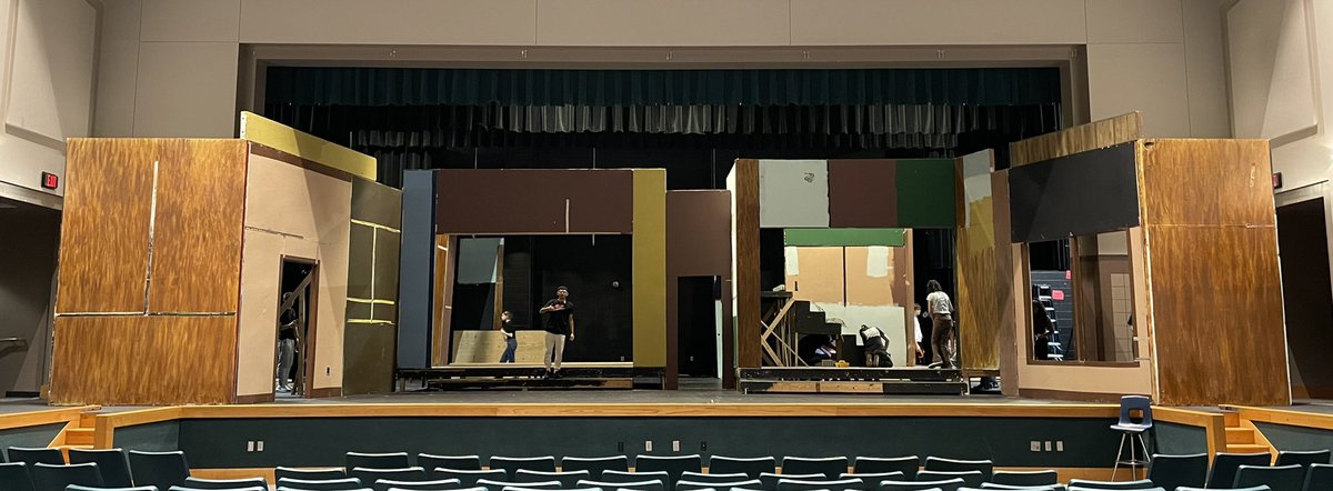 The You Can’t Take It With You set is progressing greatly!  Sept 14-19. tomballstage.org. <a href="/TomballHS/">Tomball High School</a> <a href="/FineArtsTomball/">Tomball ISD Fine Arts</a> <a href="/TomballSTAGE/">Tomball STAGE</a>