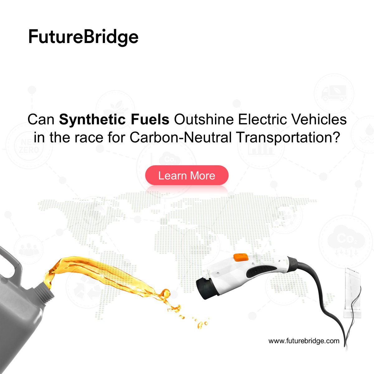 The future of sustainable transportation is evolving rapidly, with electric vehicles gaining momentum as renewable energy solution.
Read more: bit.ly/3qCsh6j

#SyntheticFuels #AlternativeFuels #CleanEnergy
#ClimateChange #CarbonNeutral #FuelTechnology #TechForesight